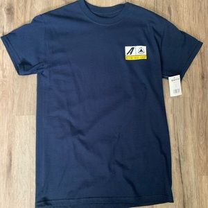 Navy blue active shirt